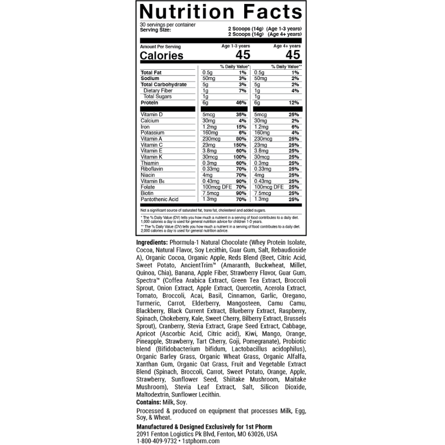 Opti-Kids | Nutrition Shake for Kids