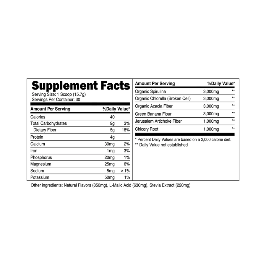 Greens - Superfoods + Prebiotic Fiber