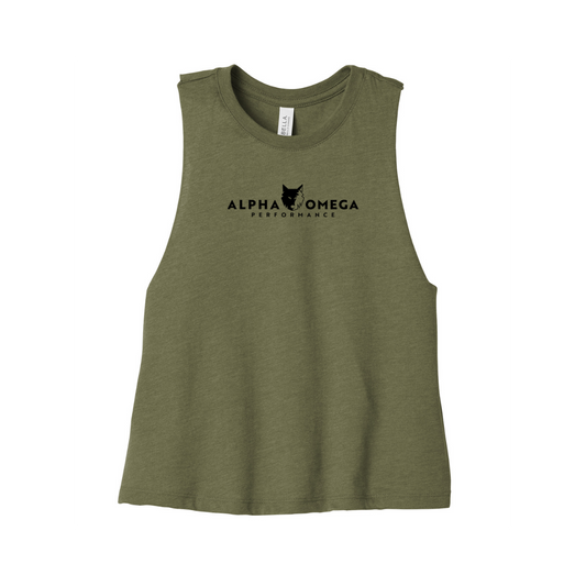 The Standard - Racerback Cropped Tank