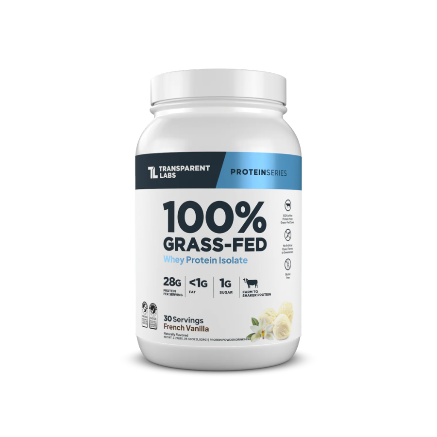 100% Grass-Fed Whey Protein Isolate