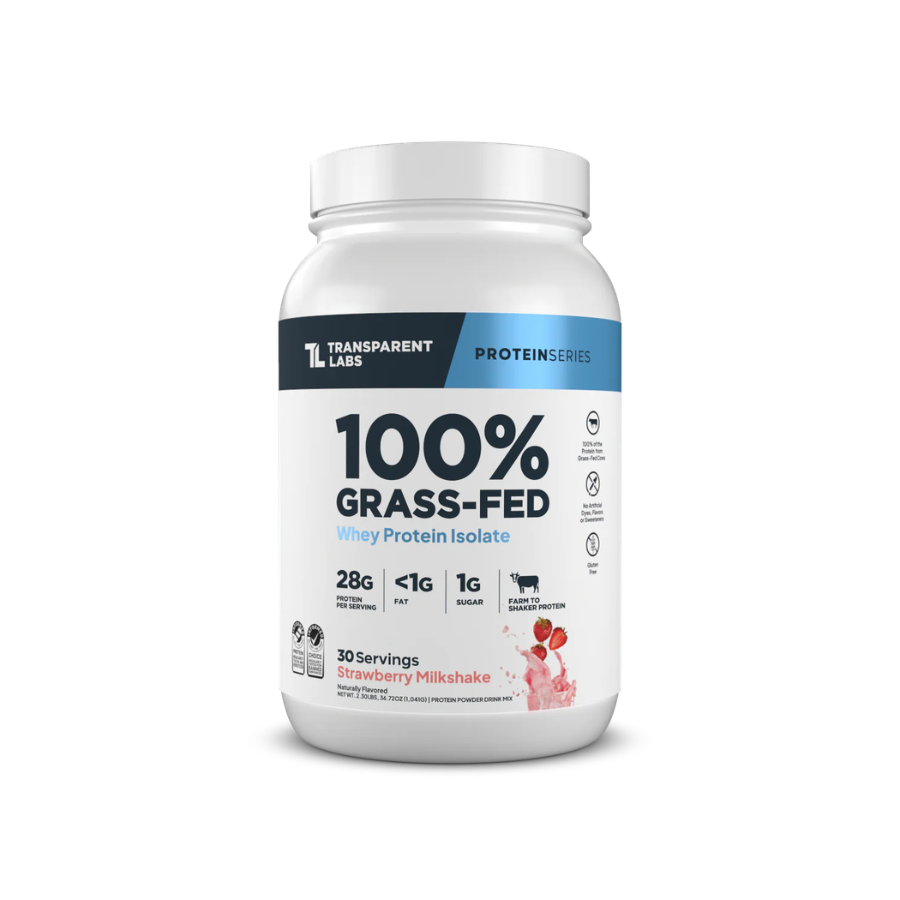 100% Grass-Fed Whey Protein Isolate
