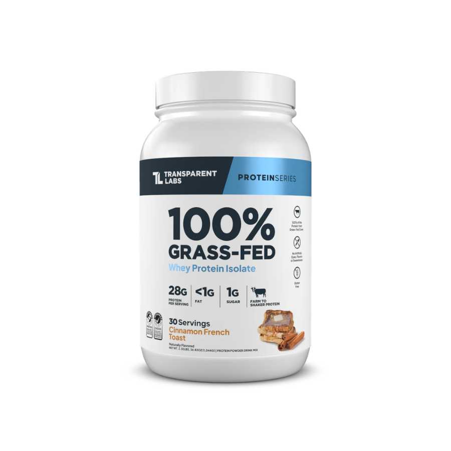 100% Grass-Fed Whey Protein Isolate