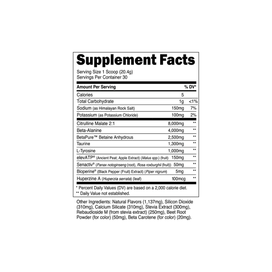 Stim-Free Pre-Workout