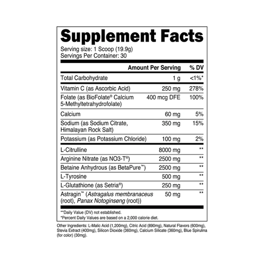 PUMP Pre-Workout