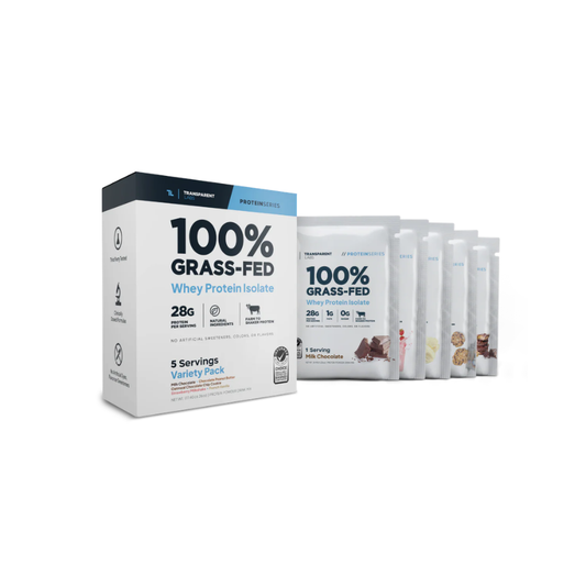 Whey Protein Isolate - 5 Serving Variety Pack & Single Serving Packets